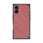 プレミアムパネル with MagSafe［ Small Stripe - Red × Black ］