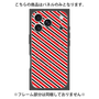 プレミアムパネル with MagSafe［ Small Stripe - Red × Black ］