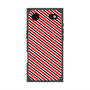 プレミアムパネル with MagSafe［ Small Stripe - Red × Black ］