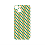 プレミアムパネル with MagSafe［ Small Stripe - Green × Orange ］