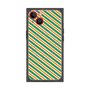 プレミアムパネル with MagSafe［ Small Stripe - Green × Orange ］