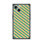 プレミアムパネル with MagSafe［ Small Stripe - Green × Orange ］