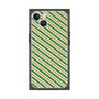 プレミアムパネル with MagSafe［ Small Stripe - Green × Orange ］