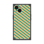 プレミアムパネル with MagSafe［ Small Stripe - Green × Orange ］