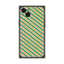 プレミアムパネル with MagSafe［ Small Stripe - Green × Orange ］