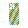 プレミアムパネル with MagSafe［ Small Stripe - Green × Orange ］
