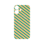 プレミアムパネル with MagSafe［ Small Stripe - Green × Orange ］