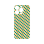 プレミアムパネル with MagSafe［ Small Stripe - Green × Orange ］