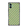 プレミアムパネル with MagSafe［ Small Stripe - Green × Orange ］