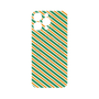 プレミアムパネル with MagSafe［ Small Stripe - Green × Orange ］