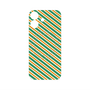 プレミアムパネル with MagSafe［ Small Stripe - Green × Orange ］