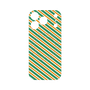 プレミアムパネル with MagSafe［ Small Stripe - Green × Orange ］