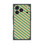 プレミアムパネル with MagSafe［ Small Stripe - Green × Orange ］