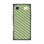 プレミアムパネル with MagSafe［ Small Stripe - Green × Orange ］