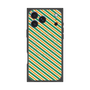 プレミアムパネル with MagSafe［ Small Stripe - Green × Orange ］