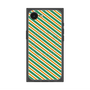 プレミアムパネル with MagSafe［ Small Stripe - Green × Orange ］