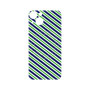 プレミアムパネル with MagSafe［ Small Stripe - Navy × Green ］