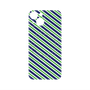 プレミアムパネル with MagSafe［ Small Stripe - Navy × Green ］