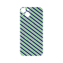 プレミアムパネル with MagSafe［ Small Stripe - Navy × Green ］