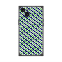 プレミアムパネル with MagSafe［ Small Stripe - Navy × Green ］
