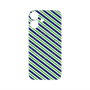 プレミアムパネル with MagSafe［ Small Stripe - Navy × Green ］