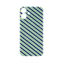 プレミアムパネル with MagSafe［ Small Stripe - Navy × Green ］