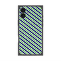 プレミアムパネル with MagSafe［ Small Stripe - Navy × Green ］