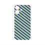 プレミアムパネル with MagSafe［ Small Stripe - Navy × Green ］