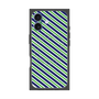 プレミアムパネル with MagSafe［ Small Stripe - Navy × Green ］