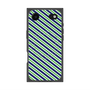 プレミアムパネル with MagSafe［ Small Stripe - Navy × Green ］