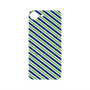 プレミアムパネル with MagSafe［ Small Stripe - Navy × Green ］