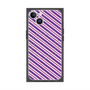 プレミアムパネル with MagSafe［ Small Stripe - Purple × Pink ］