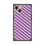 プレミアムパネル with MagSafe［ Small Stripe - Purple × Pink ］