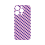 プレミアムパネル with MagSafe［ Small Stripe - Purple × Pink ］