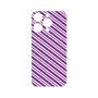 プレミアムパネル with MagSafe［ Small Stripe - Purple × Pink ］