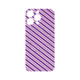 プレミアムパネル with MagSafe［ Small Stripe - Purple × Pink ］