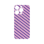 プレミアムパネル with MagSafe［ Small Stripe - Purple × Pink ］