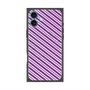 プレミアムパネル with MagSafe［ Small Stripe - Purple × Pink ］