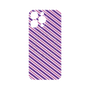 プレミアムパネル with MagSafe［ Small Stripe - Purple × Pink ］