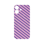 プレミアムパネル with MagSafe［ Small Stripe - Purple × Pink ］