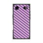 プレミアムパネル with MagSafe［ Small Stripe - Purple × Pink ］