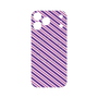 プレミアムパネル with MagSafe［ Small Stripe - Purple × Pink ］