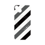 プレミアムパネル with MagSafe［ Big Stripe - Black × Gray ］