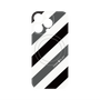 プレミアムパネル with MagSafe［ Big Stripe - Black × Gray ］