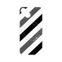 プレミアムパネル with MagSafe［ Big Stripe - Black × Gray ］