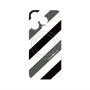 プレミアムパネル with MagSafe［ Big Stripe - Black × Gray ］