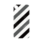 プレミアムパネル with MagSafe［ Big Stripe - Black × Gray ］