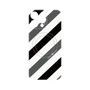 プレミアムパネル with MagSafe［ Big Stripe - Black × Gray ］