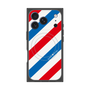 プレミアムパネル with MagSafe［ Big Stripe - Red × Blue ］