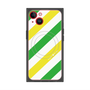 プレミアムパネル with MagSafe［ Big Stripe - Green × Yellow ］